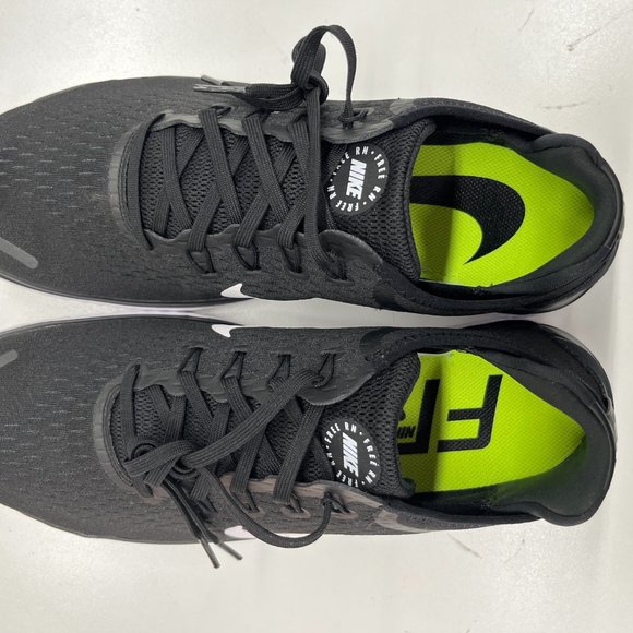 NEW Nike Men's Free RN 2018 Black/White - NO BOX (LOU) - Picture 4 of 4